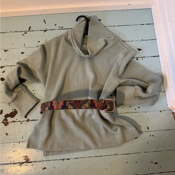 Vintage Belt M/L Tapestry leather Gold Bead Trim Dead stock Absolutely Fresh - Picture 13 of 15